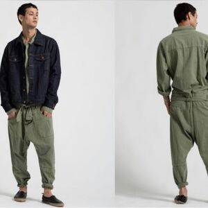 One Teaspoon Army Green Jumpsuit